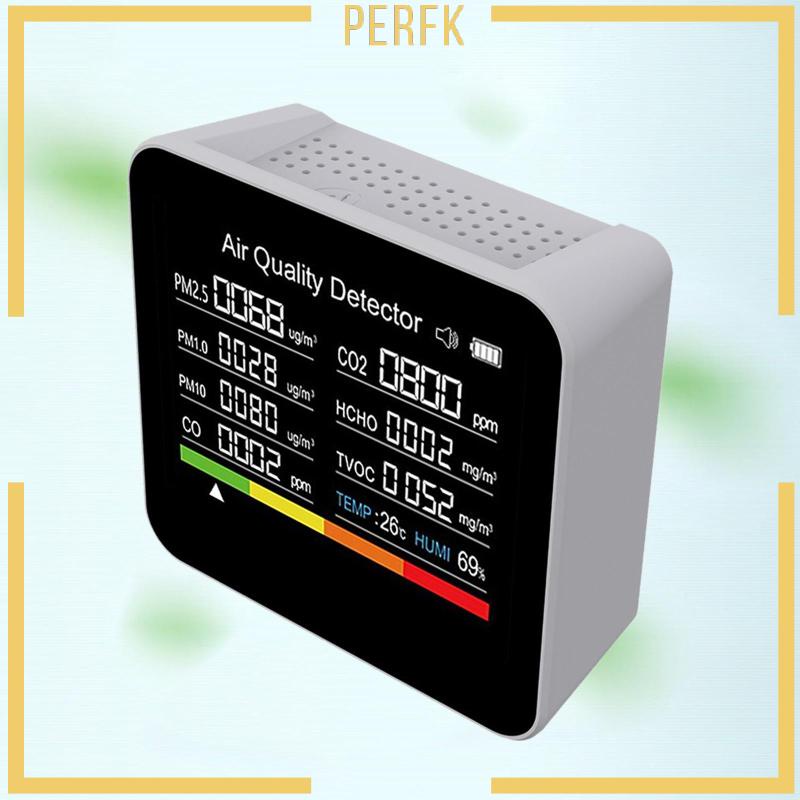 Máy Kiểm Tra Chất Lượng Không Khí 9 Trong 1 Cho Khách Sạn / Xe Hơi / Văn Phòng