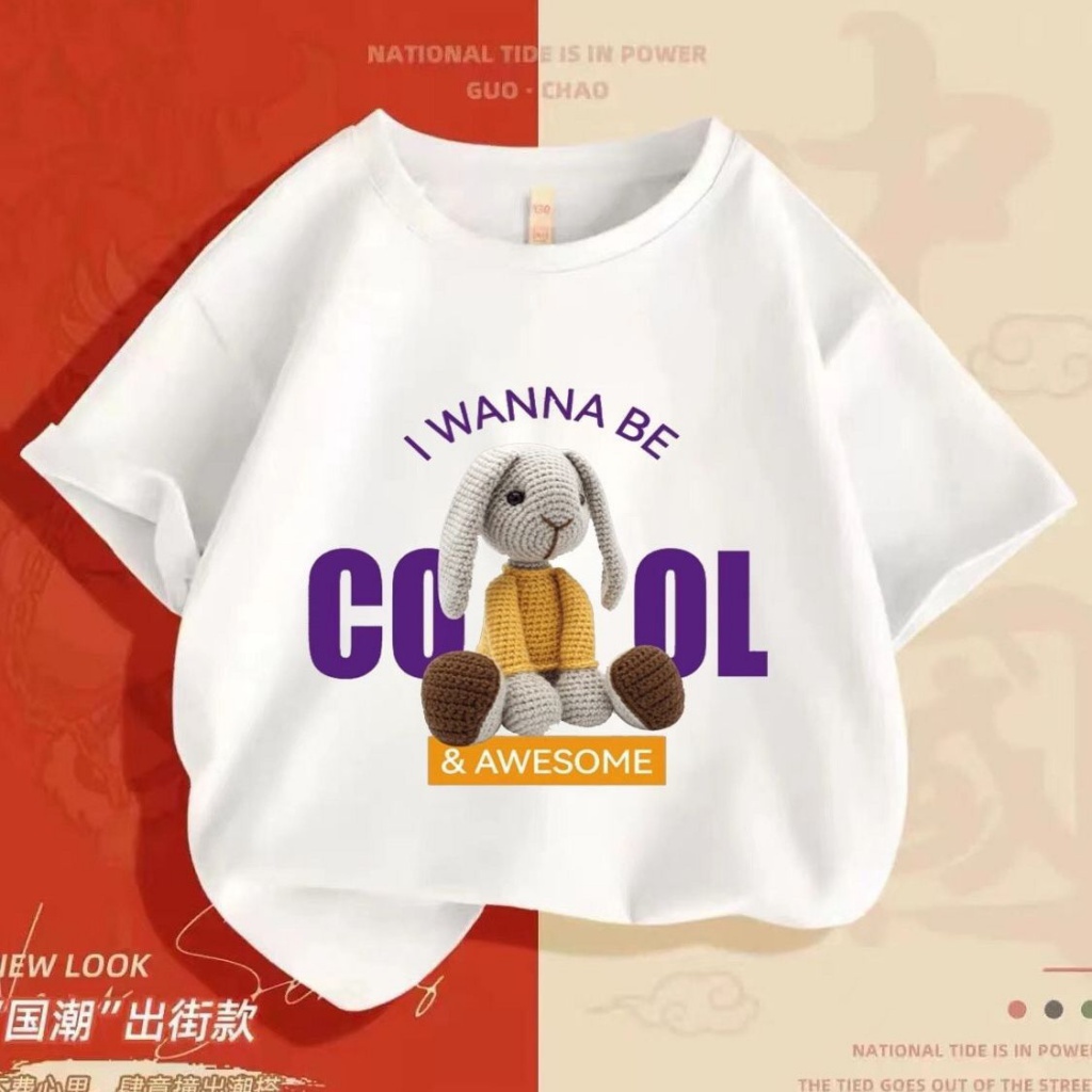 Áo Thun 100% Cotton Tay Ngắn Phong Cách Thời Trang Mới Mùa Hè 2023