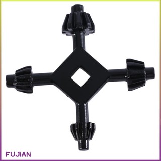 4 In 1 Universal Drill Chuck Keys Four Head Wrench Power Tool Useful Multi-Functional Fit For Different Size [B/6]