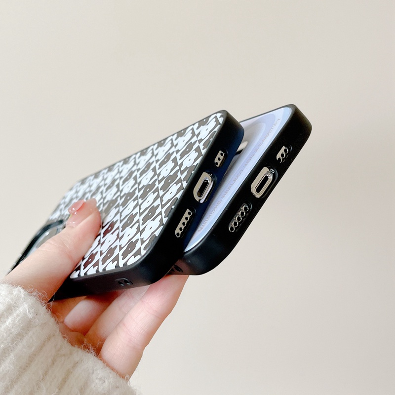 Ốp Điện Thoại Silicone Mềm In Hình Hoa Cúc Cho iPhone X XS XR 11 12 13 Mini 14 Plus Pro Max