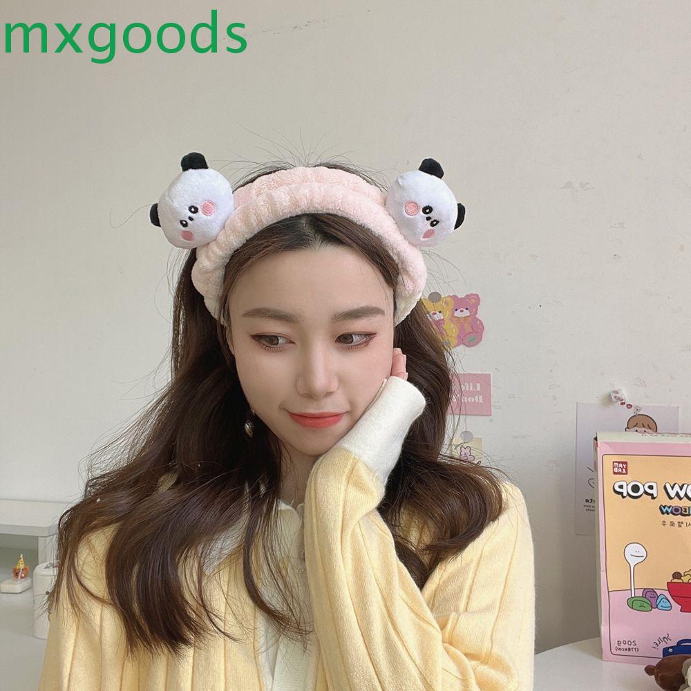 Băng Đô Cotton Họa Tiết Hoạt Hình Nhật Bản Đáng Yêu Dành Cho Nữ Rửa Mặt