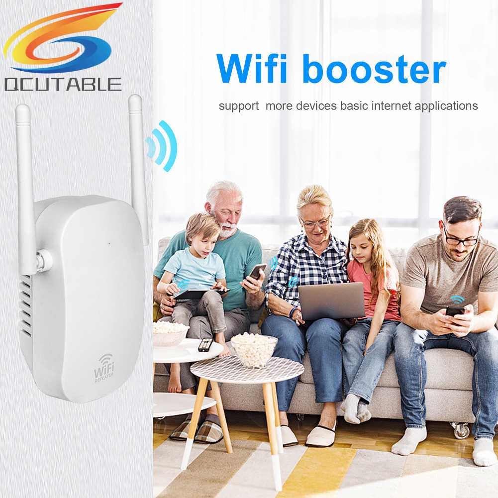 Bộ Khuếch Đại Tín Hiệu WiFi Băng Tần Kép 2.4Ghz / 5.8Ghz Với Phích Cắm US / EU / UK