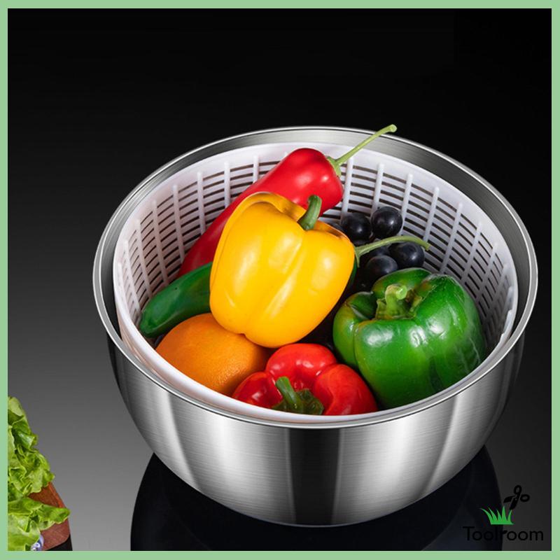 [Toolroom] Máy Sấy Và Làm Sạch Rau Củ Quả Nhanh Chóng Và Dễ Sử Dụng