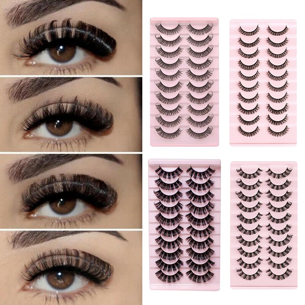 Lông Mi Giả Xoăn Mềm Mại U4G7