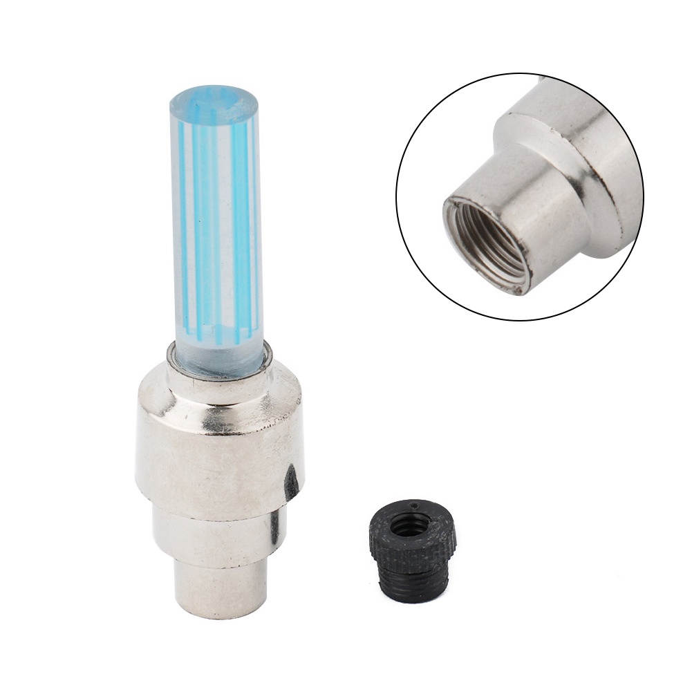 Nắp Van Chống Bụi Có Đèn LED Cho Bánh Xe