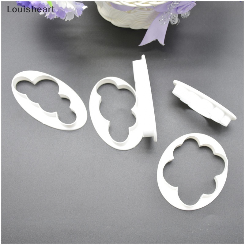 Bộ 5 Khuôn Cắt Bánh Quy Hình Đám Mây 3D