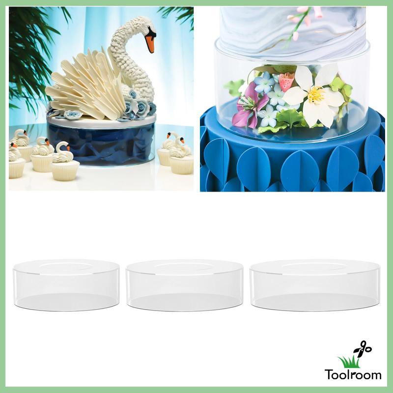 Giá Đỡ Trưng Bày Bánh Kem Bằng Acrylic Trong Suốt