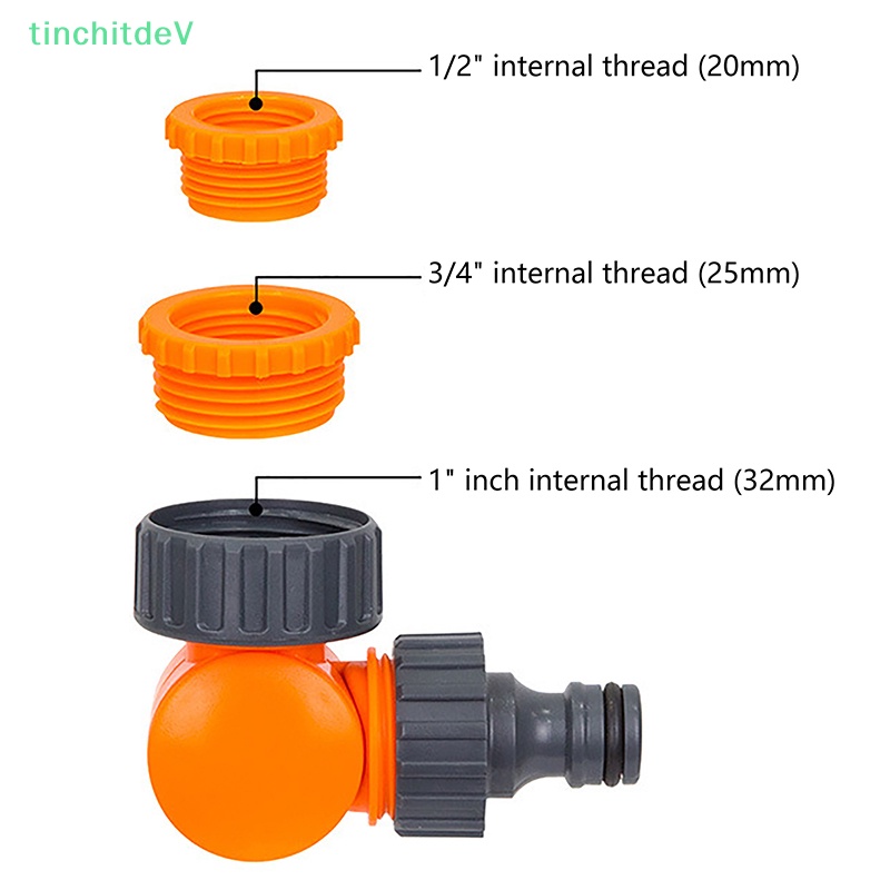 1 Đầu Nối Vòi Nước 1 / 2 "3 / 4" Tiện Dụng Chất Lượng Cao