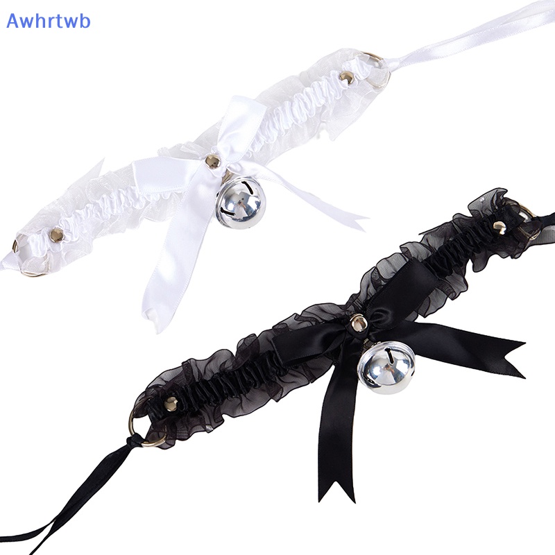 Vòng Cổ Choker Ren Phối Nơ Phong Cách Punk Lolita Đáng Yêu Cho Nữ Mới