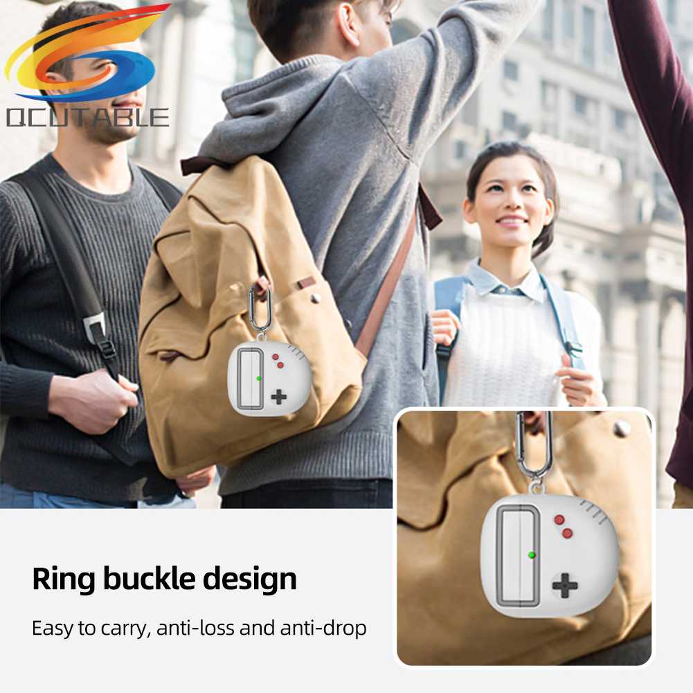 Vỏ Bọc Silicone Mềm Có Móc Kim Loại Cho Tai Nghe Bose QuietComfort II