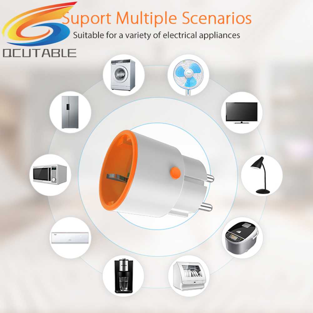 Ổ Cắm Điện Thông Minh EU Plug HomeKit Và ZigBee 3.0 2.4GHz 16A