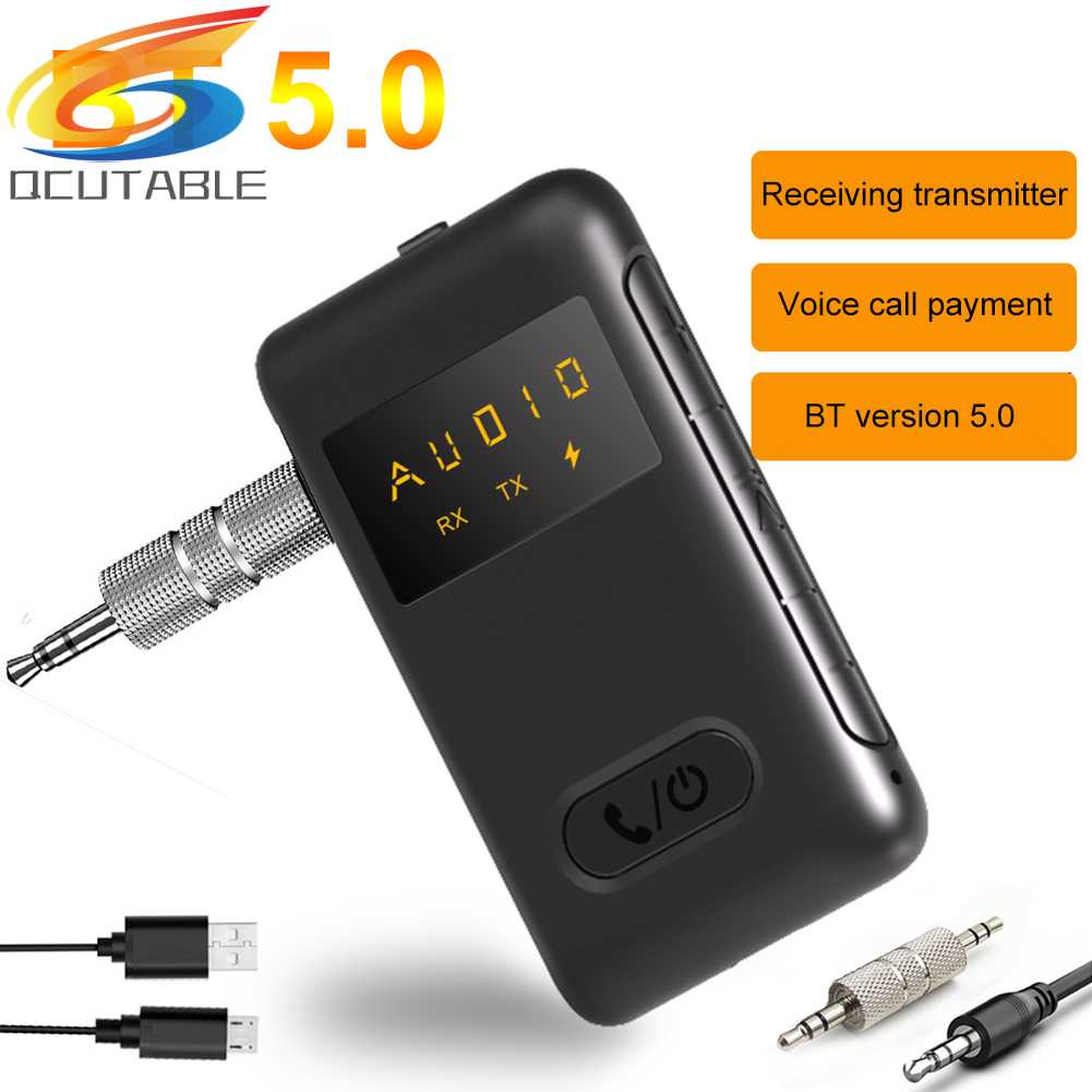 Dây Cáp Âm Thanh Kết Nối Bluetooth 5.0 150mAh 3.5MM