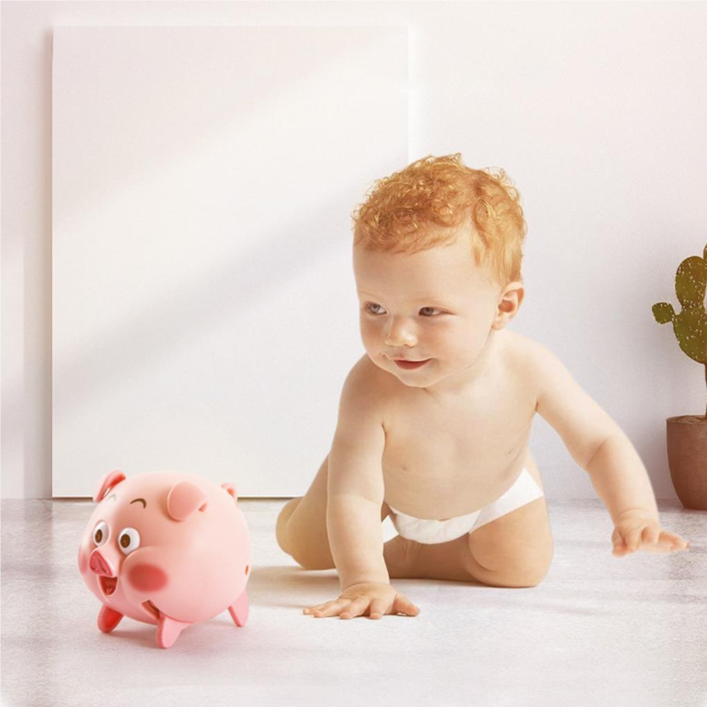 Còi Đồ Chơi Hình Chú Heo Hoạt Hình Điều Khiển Bằng Giọng Nói Dành Cho Trẻ Em