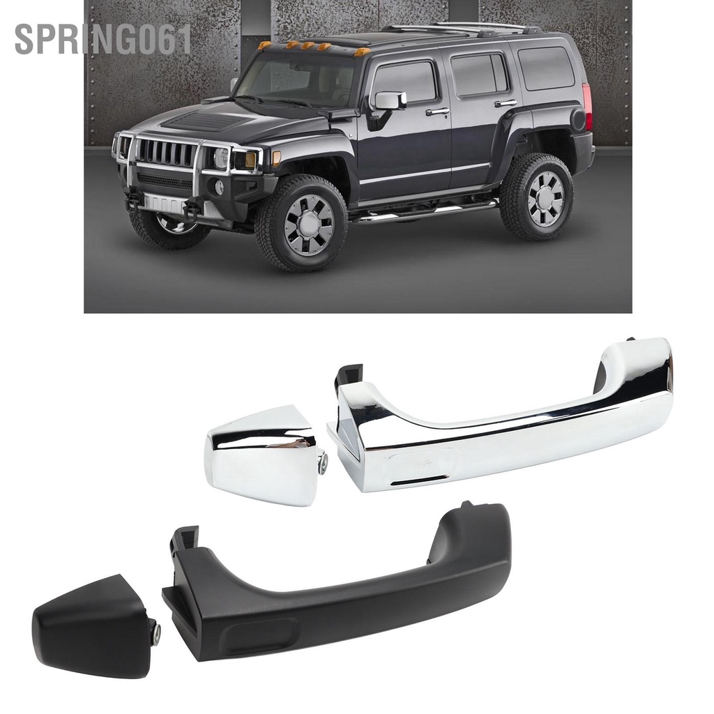 Spring061 Tay nắm cửa bên ngoài ô tô 1253074667 Thay thế nắp cuối tay cho Hummer H3 H3T