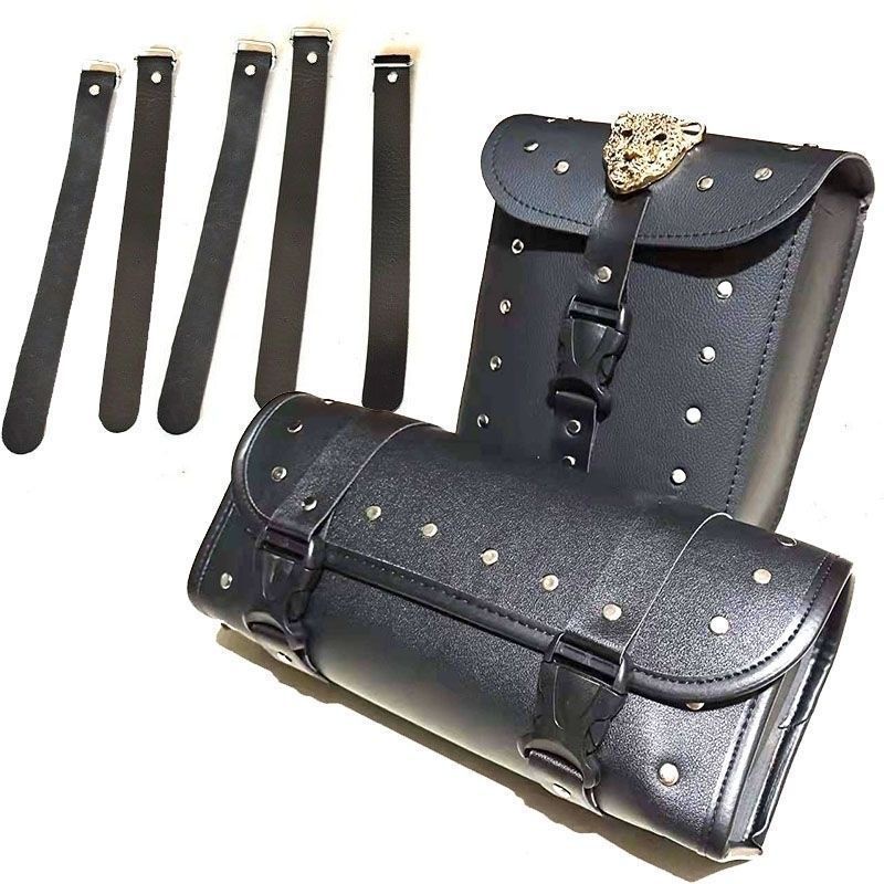 Túi lưu trữ túi đựng đồ bên xe máy túi trước túi bên hộp đựng đồ không thấm nước túi trước xe điện pin xe phía trước túi đựng đồ phía sau retro