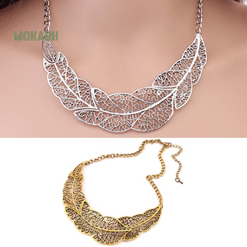 Vòng cổ Mặt Chiếc Lá Thời Trang Dành Cho Nữ