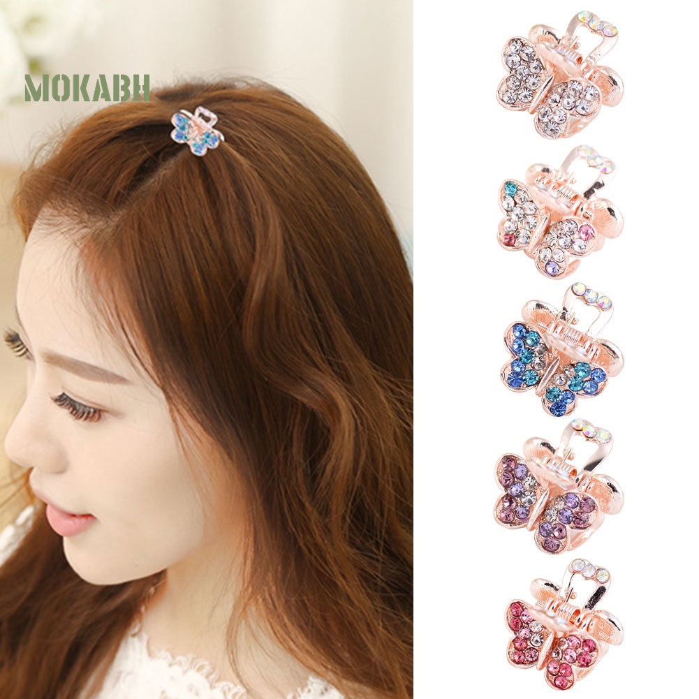 Kẹp Càng Cua Mini Hình Bướm Dễ Thương Cho Nữ