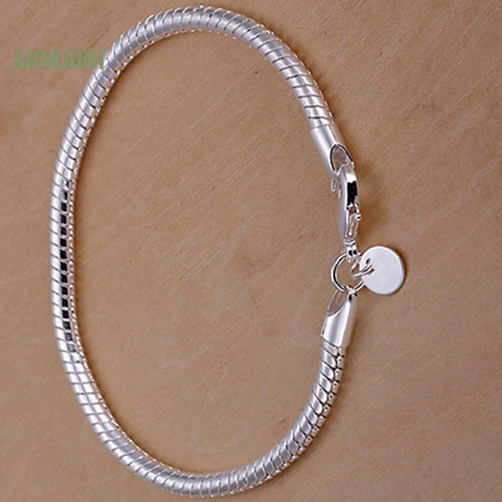 Vòng Tay Mạ Bạc Lấp Lánh Thời Trang Dự Tiệc Cho Nữ