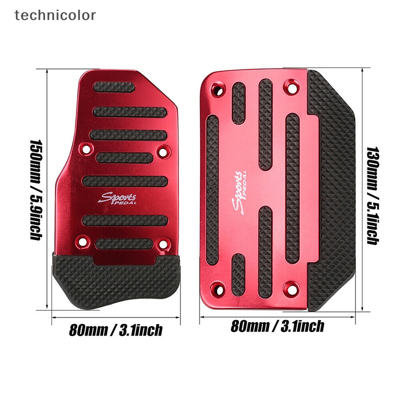 Vỏ Bọc Bàn Đạp Phanh Ga Tự Động Chống Trượt Nhiều Màu Sắc Kỹ Thuật TYG