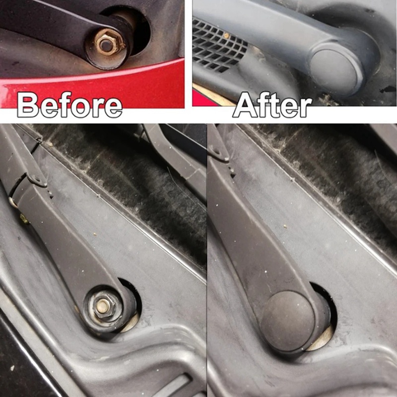 2 Nắp Đậy Cần Gạt Nước Cho Xe Hơi Hyundai 983804Phụ Kiện Cho Máy Hút Bụi H050 H050