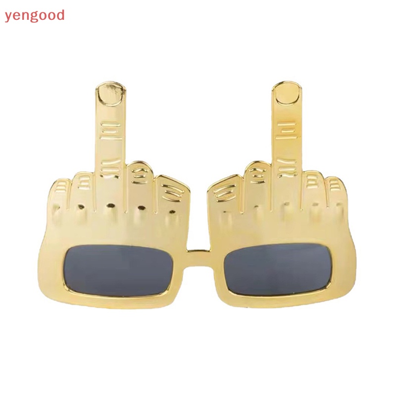 Mắt Kính Hình Ngón Tay Giữa Vui Nhộn Sáng Tạo Dùng Để Trang Trí Tiệc