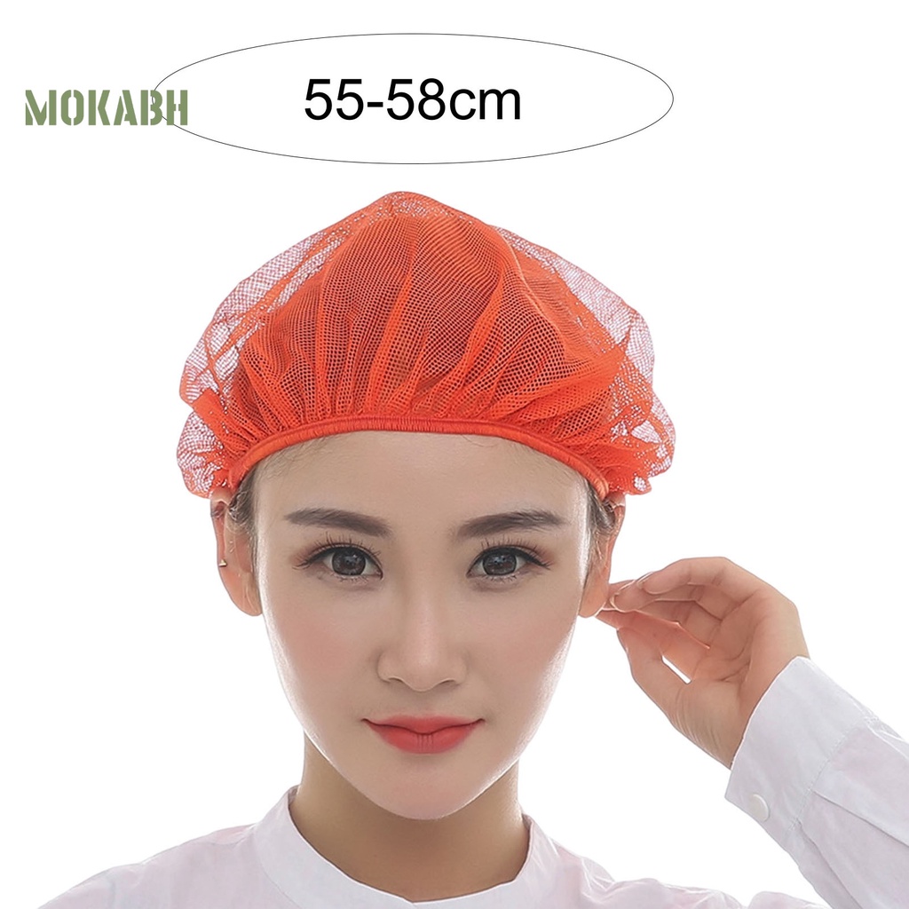 [Mok Abh] Mũ Lưới Thoáng Khí Chống Rớt Chống Bụi Chống Ngã Có Thể Điều Chỉnh Dành Cho Nam Nữ Làm Việc Hàng Ngày