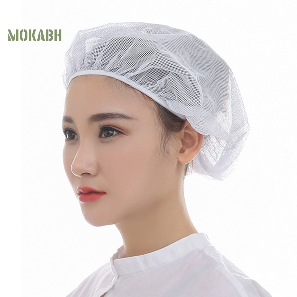 [Mok Abh] Mũ Lưới Thoáng Khí Chống Rớt Chống Bụi Chống Ngã Có Thể Điều Chỉnh Dành Cho Nam Nữ Làm Việc Hàng Ngày