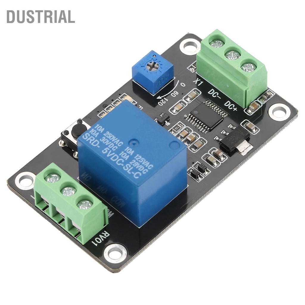 Hẹn Giờ Trễ Rơ Le Tự Khóa Bật Tắt Super 555 DC 5V/12V/24V Dustrial A.