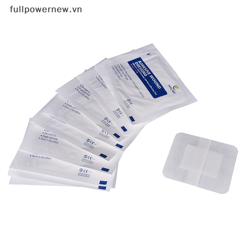 Bộ 10 Miếng Băng Dán Vết Thương Bằng Vải Không Dệt 6x7cm vn