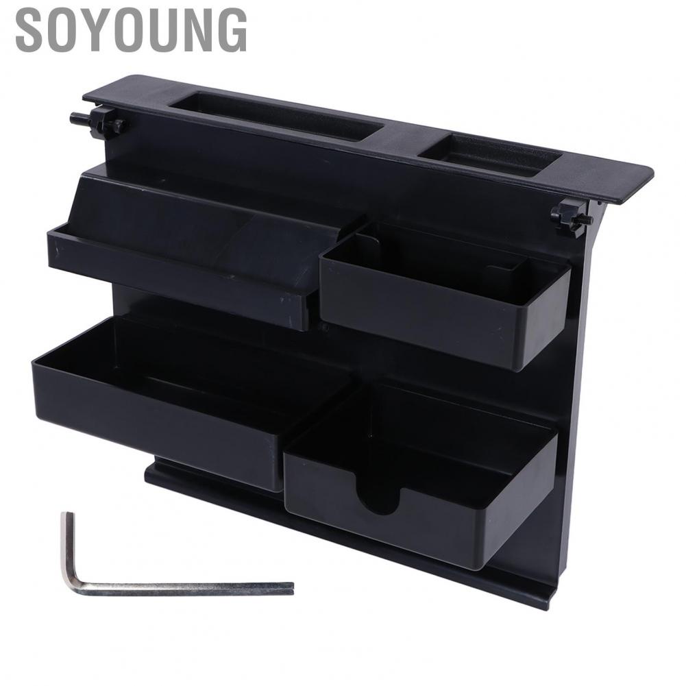 Soyoung Central Control Storage Box Vertical Type Center Console Organizer for Car Replacement Chevrolet Silverado Suburban Tahoe