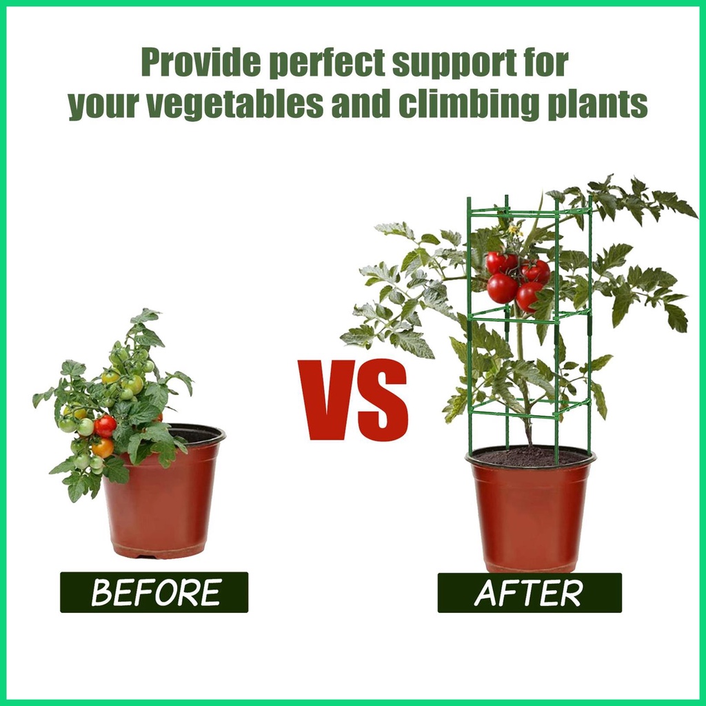 Lồng Trồng Cây Cà Chua Có Thể Điều Chỉnh Cho Cây Dây Leo jiwvn Jwvn