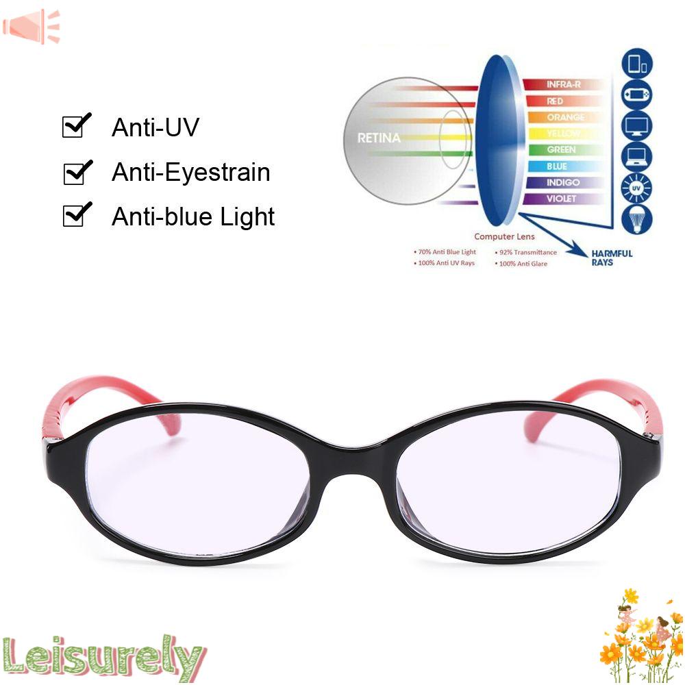 Mắt Kính Chống Tia UV Trong Suốt Chống Ánh Sáng Xanh Thời Trang Cho Bé Trai Và Gái