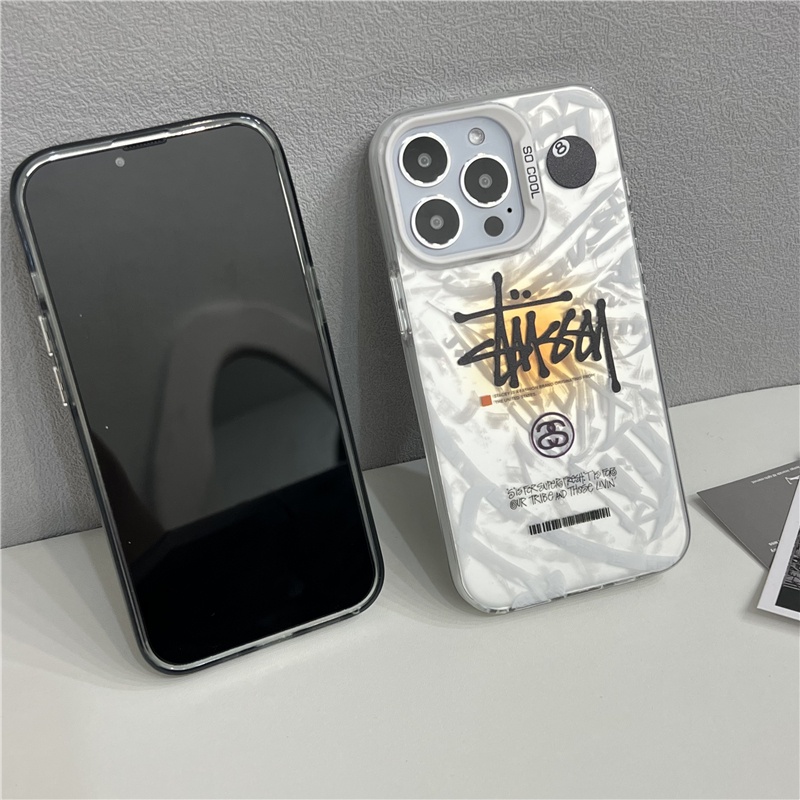 Hoạt Hình Ốp Điện Thoại Mềm Mạ Hai Lớp Cho iphone15 15pro 15promax 14promax 14 14p 13 13pro 13pm 12 12pm 11