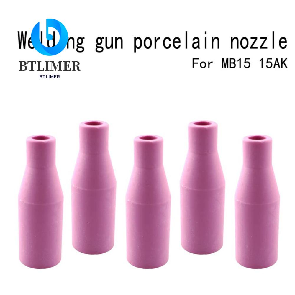 Bộ 10 Phụ Kiện Bảo Vệ Đầu Vòi Phun Khí Gas MIG / MAG Phong Cách Châu Âu