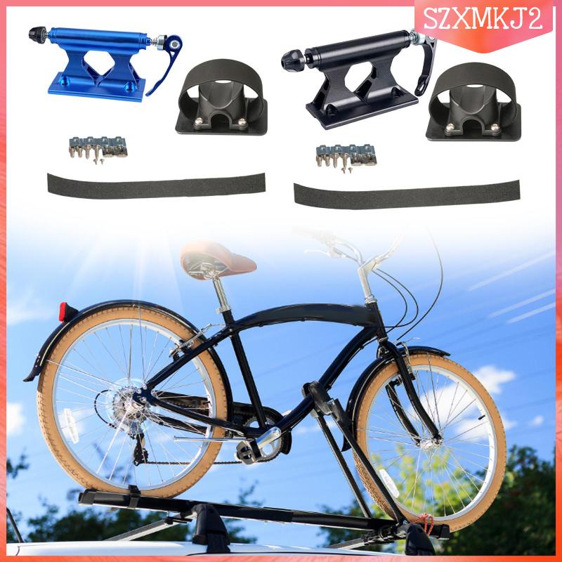 [szxmkj2] Khung Gắn Phuộc Xe Đạp / Xe Tải Bằng Hợp Kim Nhôm Màu Đen