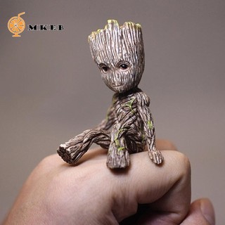 Mô hình MKEB kiểu nhân vật Groot trong phim vệ binh dải ngân hà cao 6cm