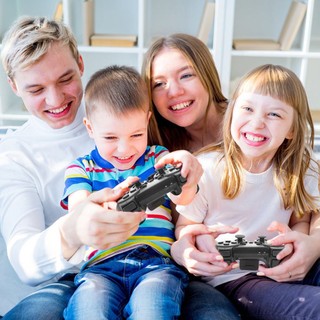 Gamepad Controller Wireless 2 Console Joystick Double Vibration Shock Joypad