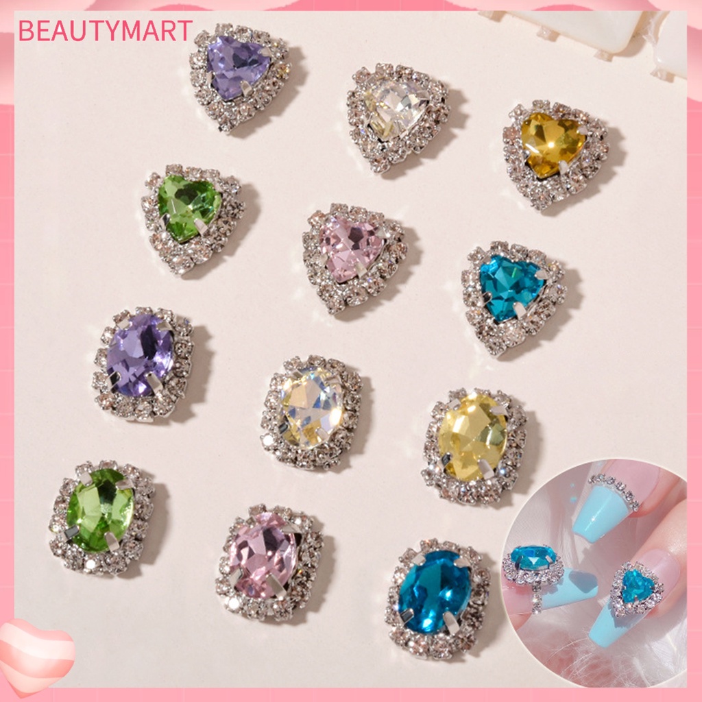 Phụ Kiện Trang Trí Móng Tay Lấp Lánh Bằng Hợp Kim Chống Rỉ Đa Năng DIY