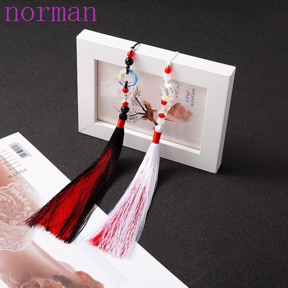 Norman Phụ Kiện Móc Khóa Kim Loại Tua Rua Thời Trang Chính Hãng Cho Điện Thoại Di Động Phù Hợp Với Trẻ Em