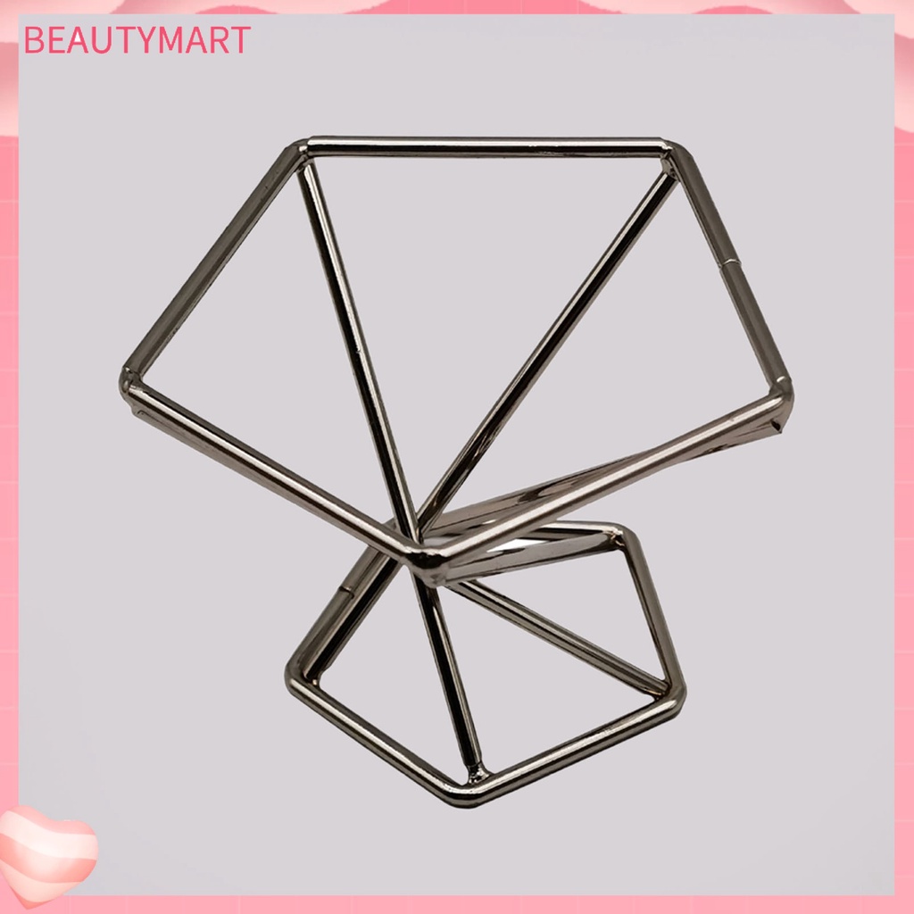 [beautymart] Giá Đỡ Mút Trang Điểm Bằng Thép Carbon Mạ Điện Thiết Kế Rỗng Làm Đẹp