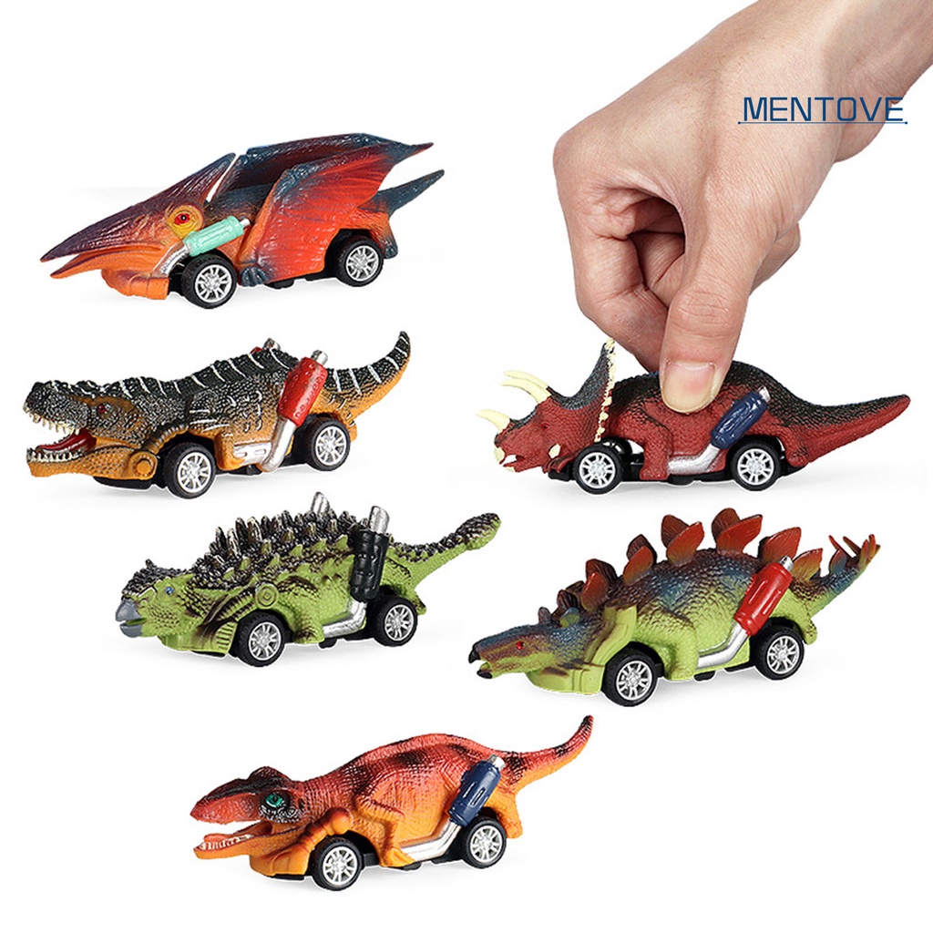 Set 6 Mô Hình Khủng Long Đồ Chơi Lưng Trượt Cho Bé