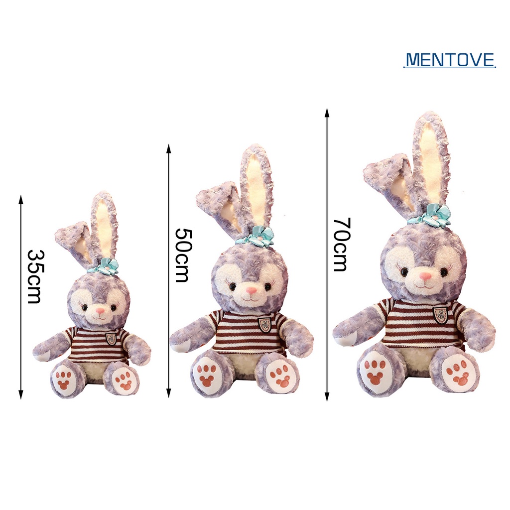 Thỏ Nhồi Bông 35 / 50 / 70cm Trang Trí Giáng Sinh Dễ Thương