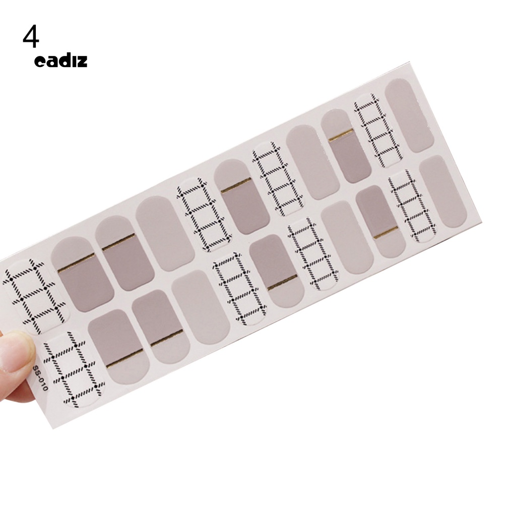 Miếng Dán Trang Trí Móng Tay Tự Dính Chống Nước Tiện Dụng