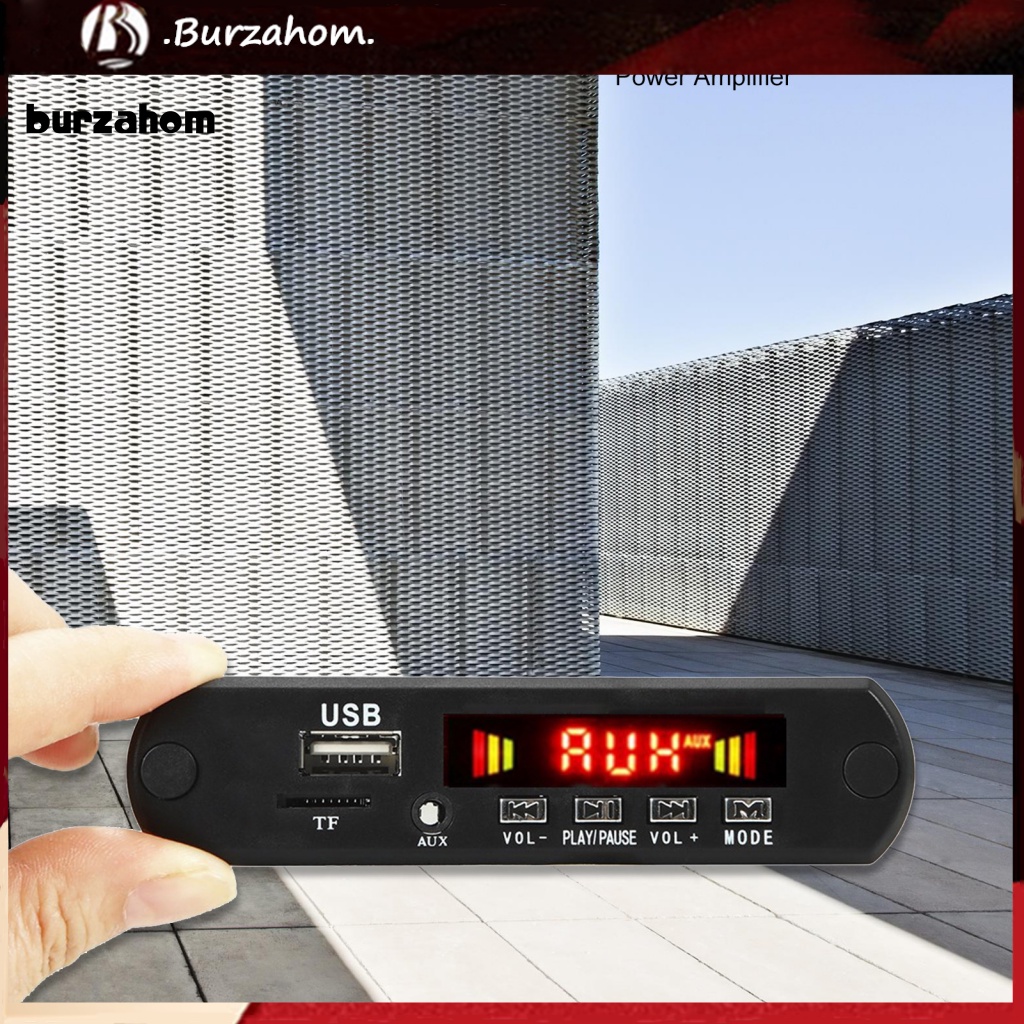 Bảng Mạch Giải Mã Bluetooth 5.0 12V 2x25W Cho Máy MP3 Xe Hơi