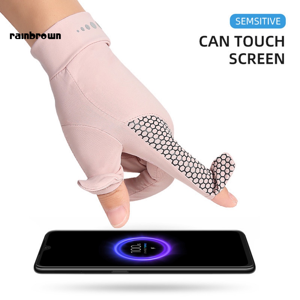 1 Đôi Găng Tay Thể Thao Chống Nắng Chống Tia UV Và Mồ Hôi