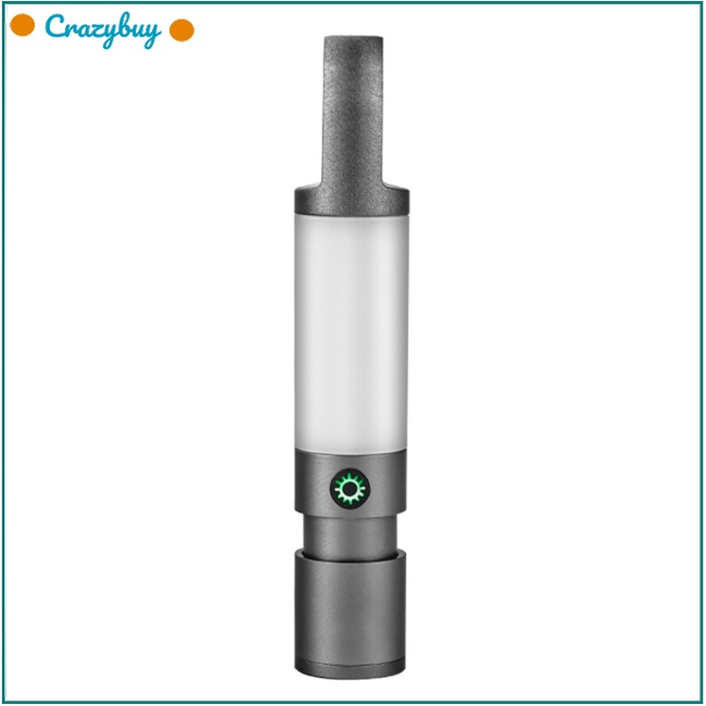 Cr Đèn Pin Cắm Trại 8 Chế Độ Sáng Chống Nước Có Cổng Sạc Usb