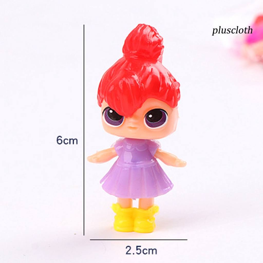 Set 10 Búp Bê Đồ Chơi Lắp Ráp Hoạt Hình 3D DIY Trọng Lượng Nhẹ Và Thú Vị Cho Bé Trai Và Bé Gái
