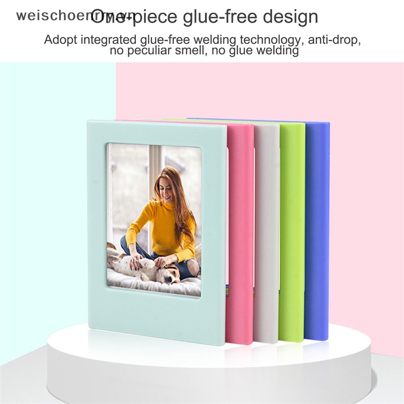 Khung Ảnh Mini Từ Tính Hai Mặt Nhiều Màu Sắc Trang Trí Tủ Lạnh