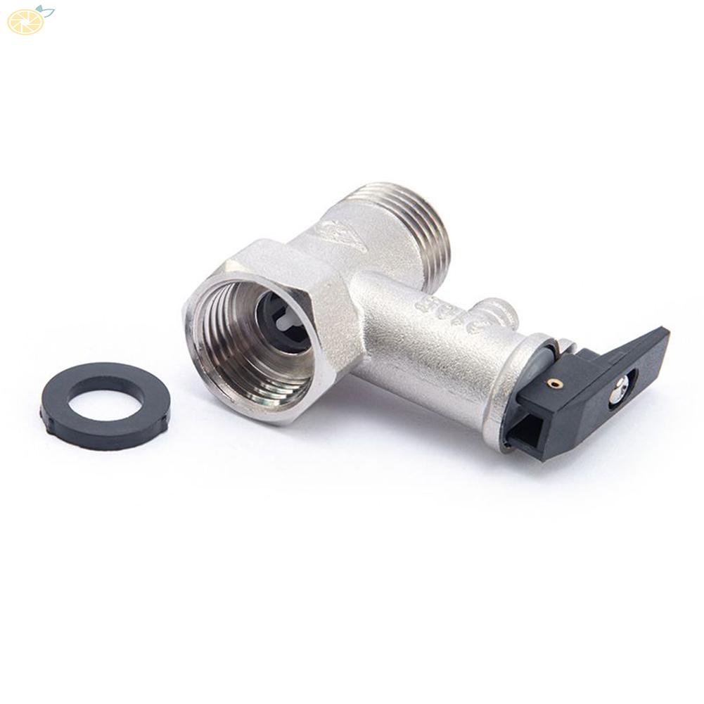 【VARSTR】High Performance Safety Valve for Boiler with Adjustable Pressure Relief Brass Construction 1/2 Inch Threads