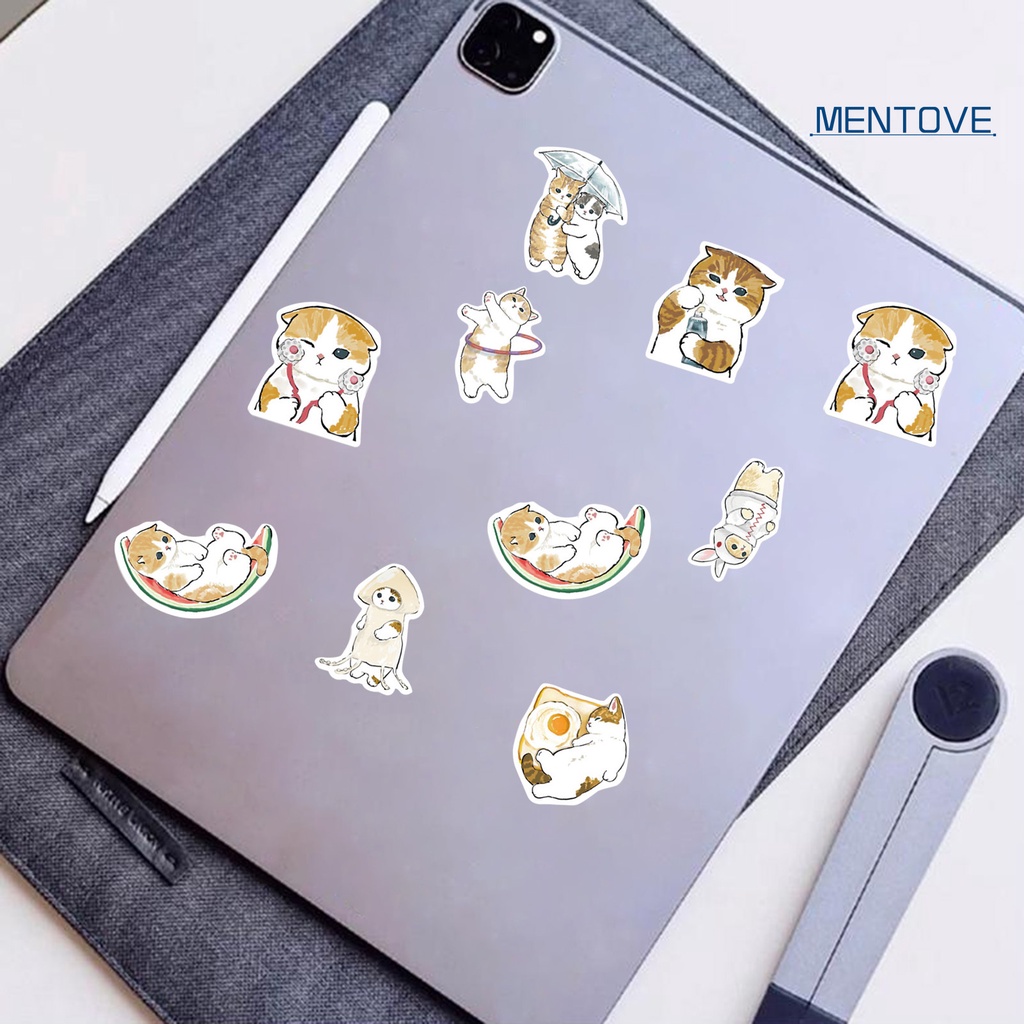 Set 64 Miếng Dán Hoạt Hình Graffiti Tự Dính Chống Thấm Nước Đa Năng